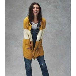 SOLD .  Anthropologie Colorstripe Cardigan by La F